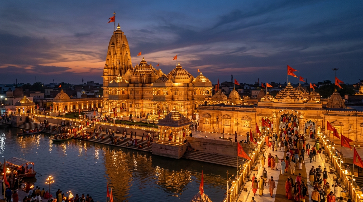 Shri Ram Janmabhoomi Ayodhya - Varanasi Kashi Vishwanath Yatra (4D/3N)