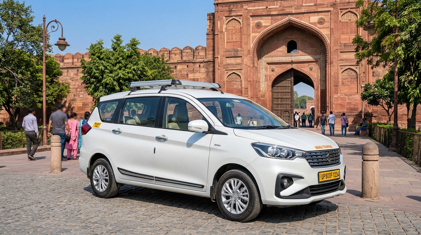 One-Way Cab Drop: Agra to Jaipur Pink City