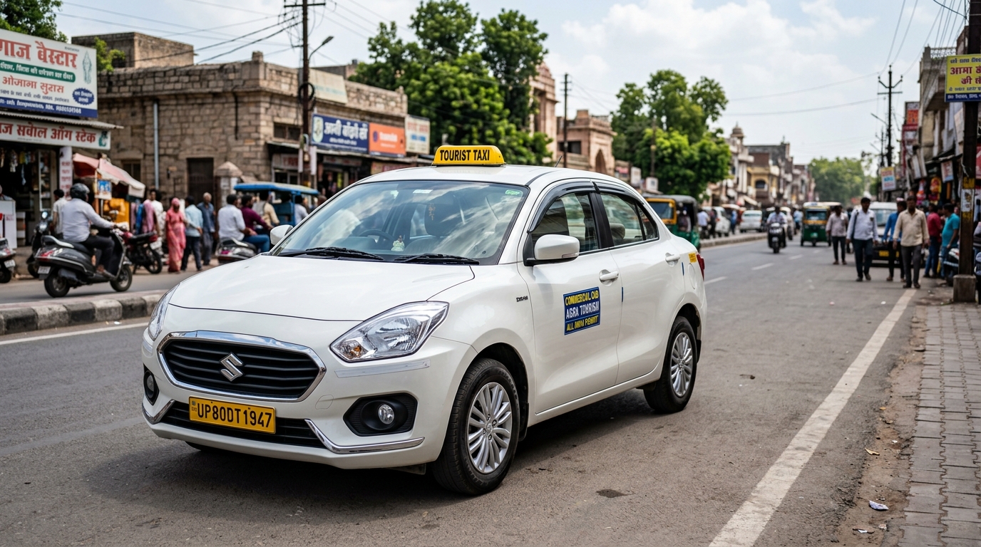 One-Way Cab Drop: Agra to Delhi IGI Airport (T3/T2/T1)